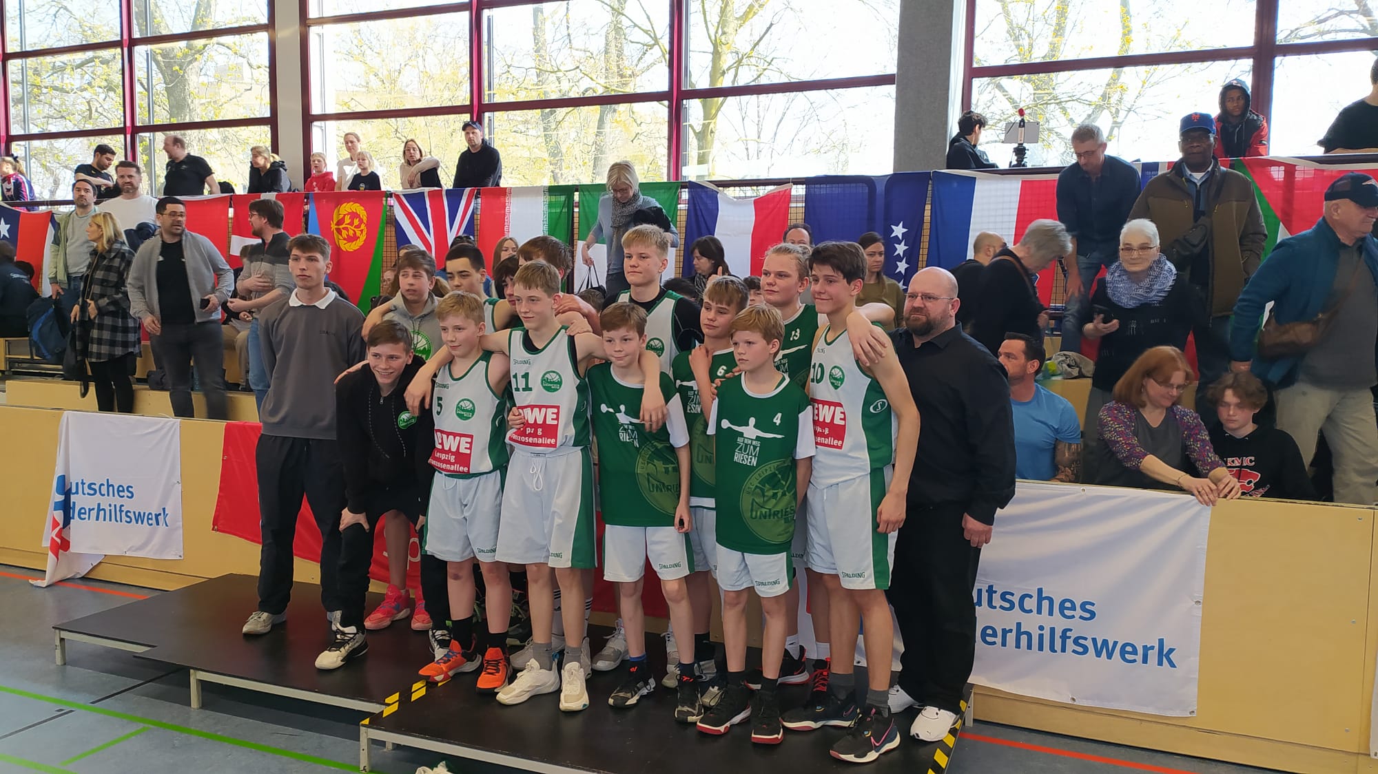 Die U14 zog ins Finale ein und gewann Silber.